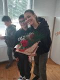 Лора Христова - бронзовата медалистка от Олимпийските игри в Милано/Кортина  ни гостува - НУ Св. Св. Кирил и Методий - Троян